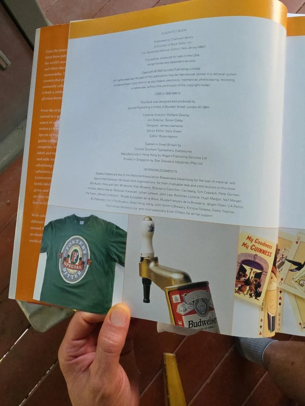 Beer Memorabilia Hardcover For Collectors